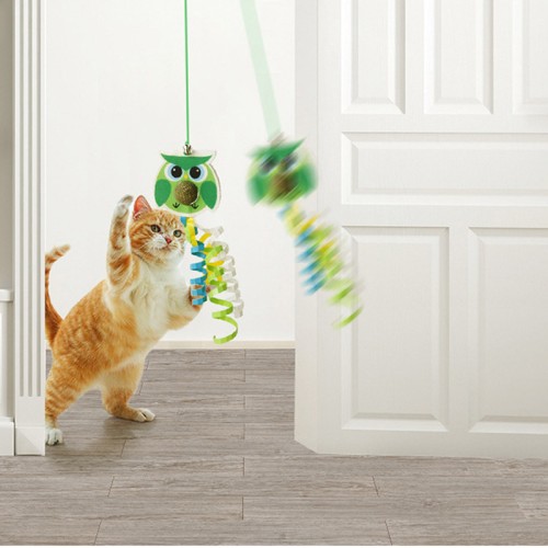 Hanging Cat Toy Catnip Ball Gall Fruit Swing Pet Toy