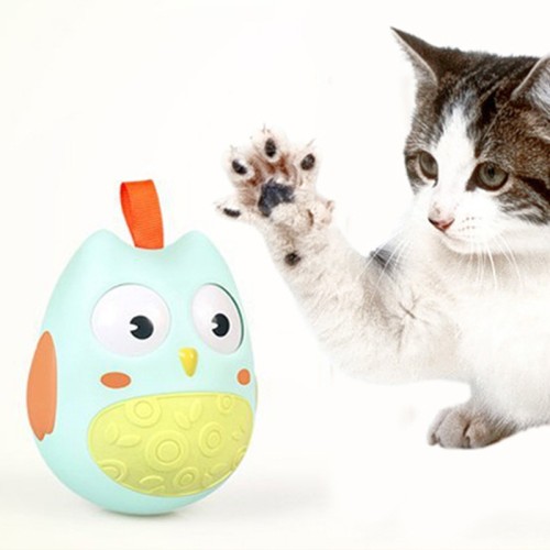 Cat Toy Pet Sound Toy Tumbler Dog Decompression Ball