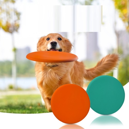 Pet Frisbee Dog Toy Floating Water Bite Resistant Puppy Toy Foldable Wear Resistant Pet Supplies