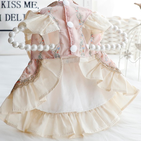 Dog Clothes Thin Spring And Summer Skirt Lolita Princess Cat